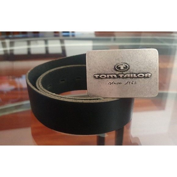 Belt With Embossed Buckle Tom Tailor - Picture 2 of 10